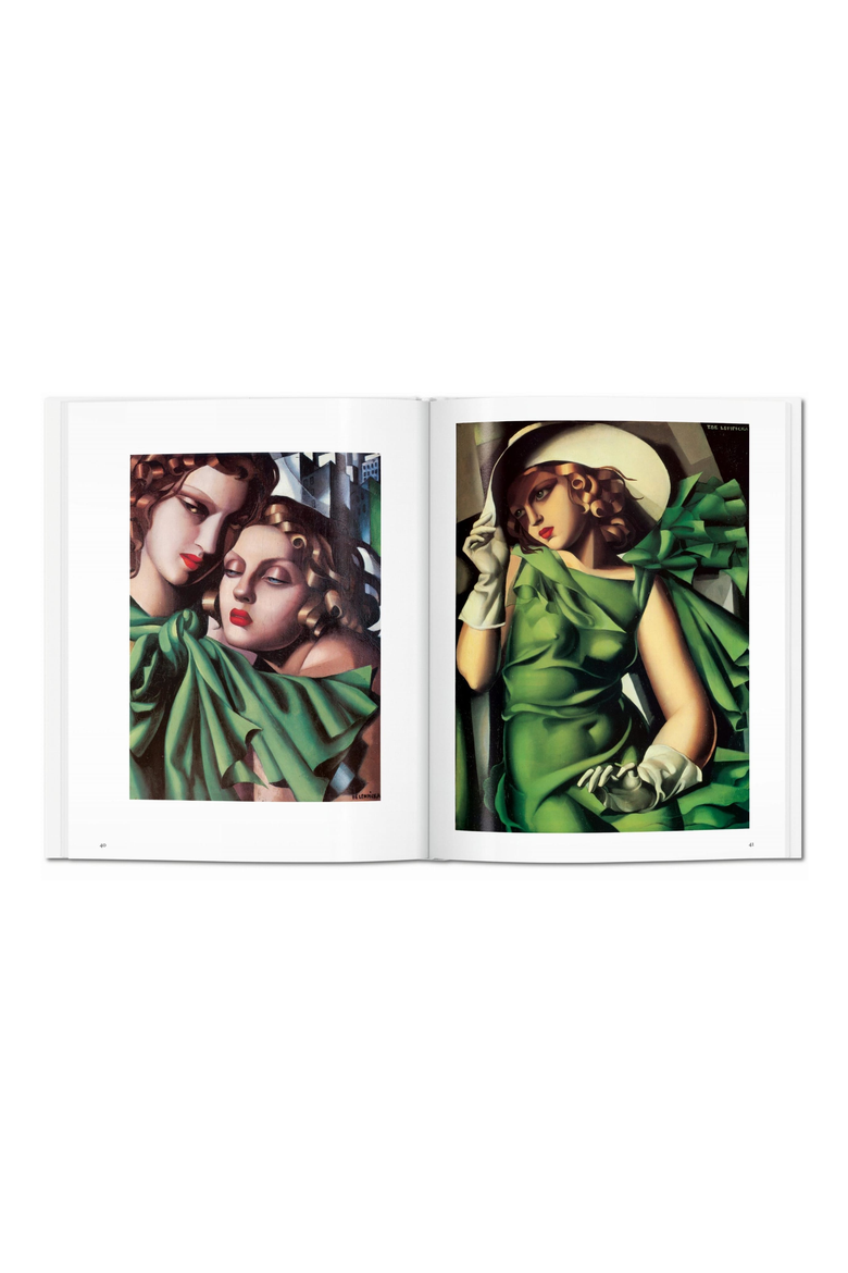 de Lempicka Book, Alternate, color, White
