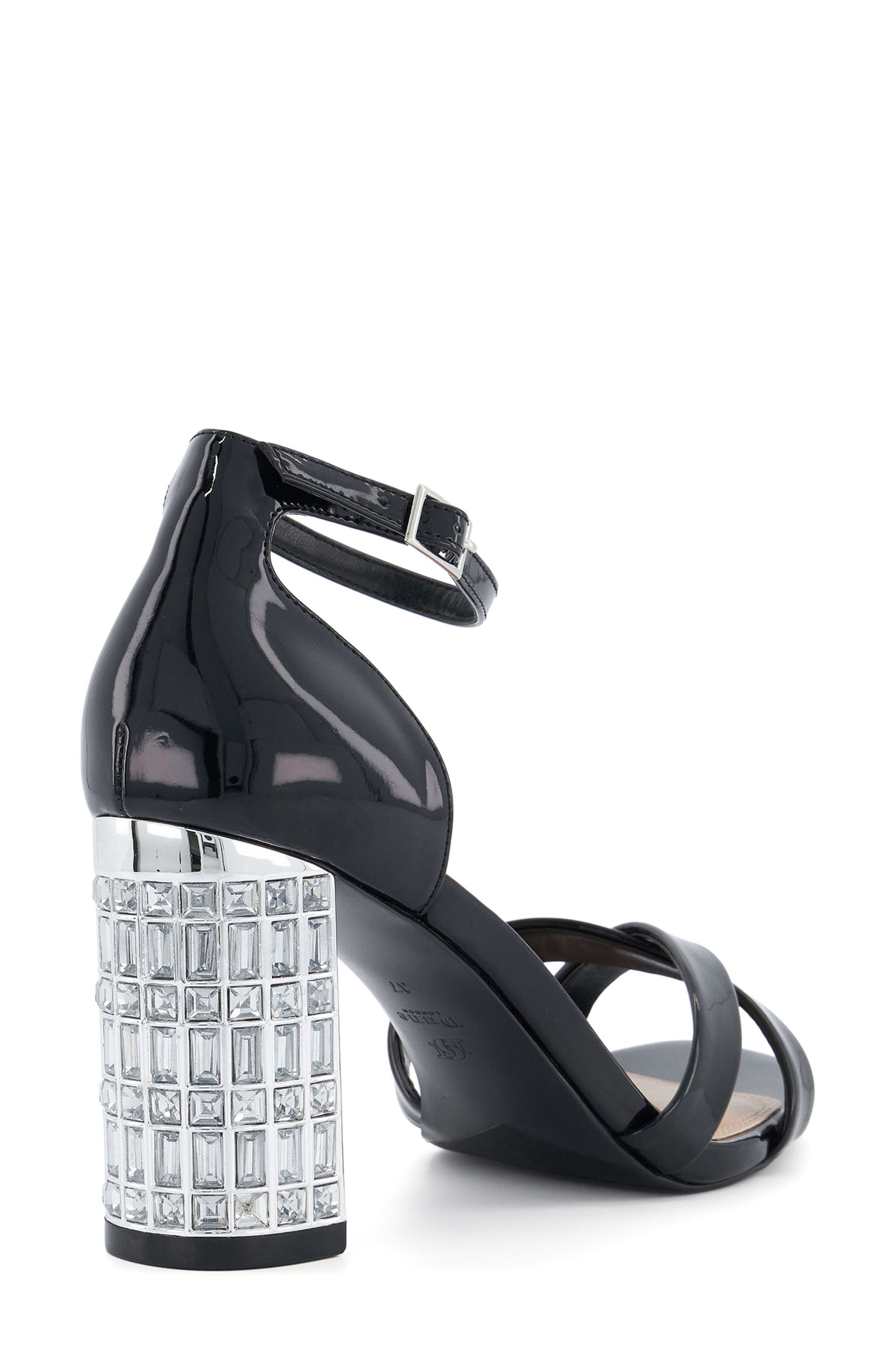 Dune London Malena Square Toe Sandal, Alternate, color, 