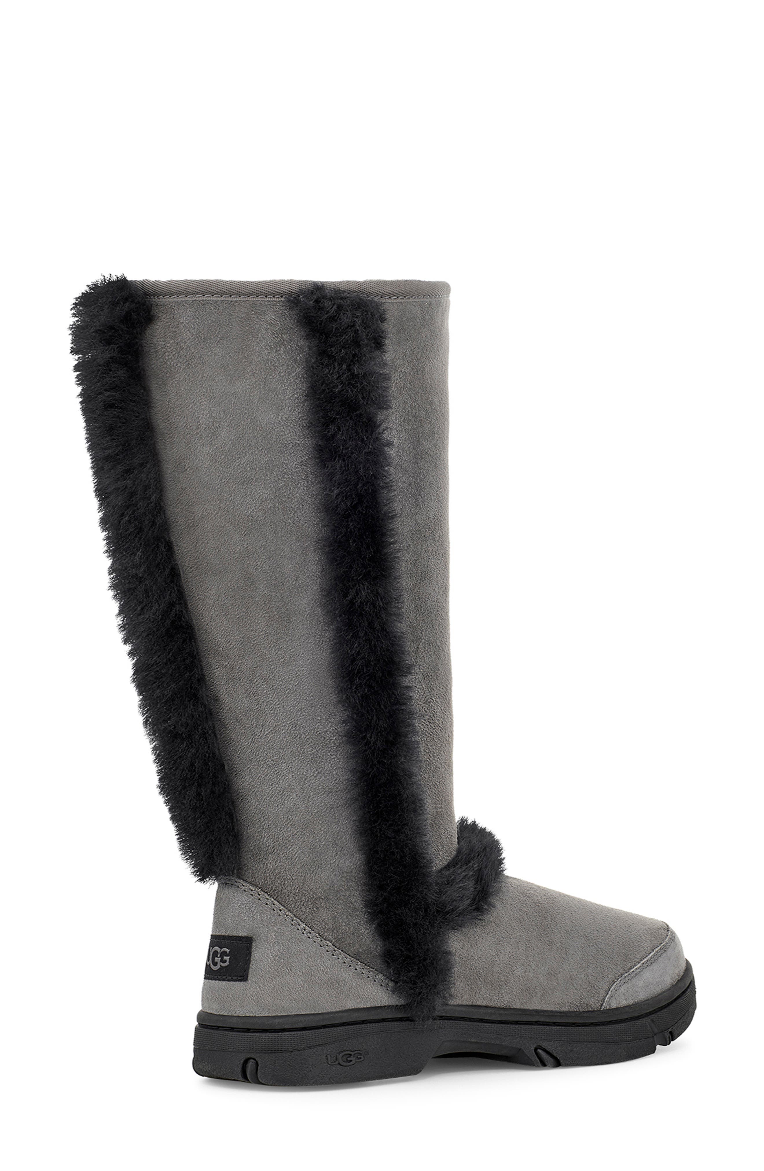 UGG<sup>®</sup> Sunburst Genuine Shearling Tall Boot, Alternate, color, 
