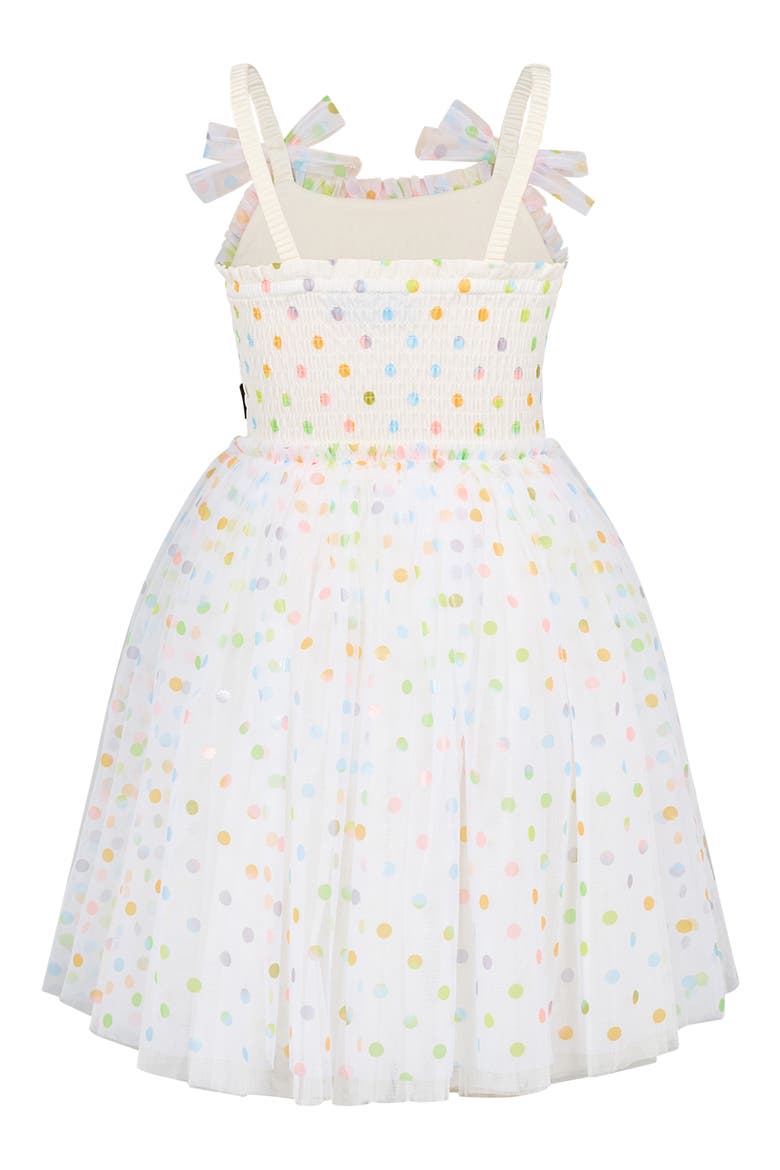 Kids' Wishes Tulle Dress, Alternate, color, CREAM