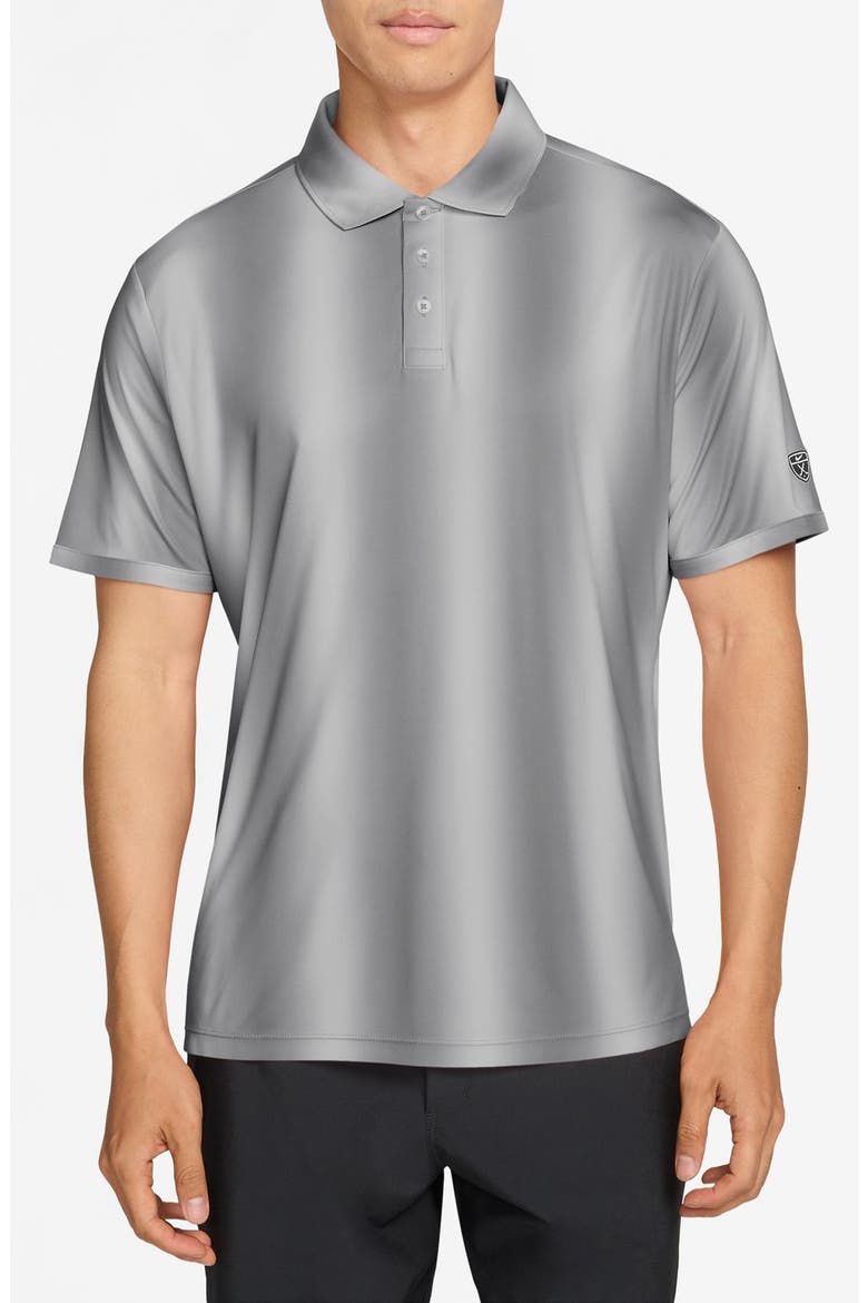 Dri-FIT Par Ombré Stripe Golf Polo, Main, color, WOLF GREY