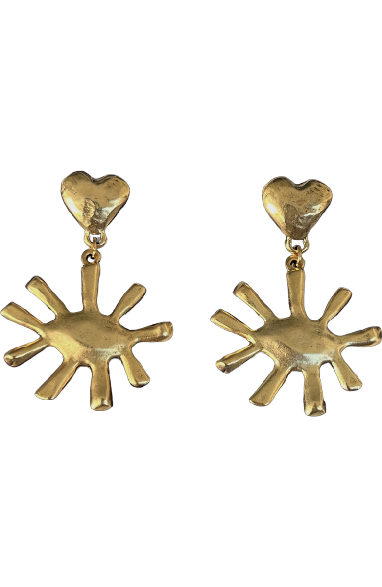 sccollection Blu Earrings, Main, color, Gold