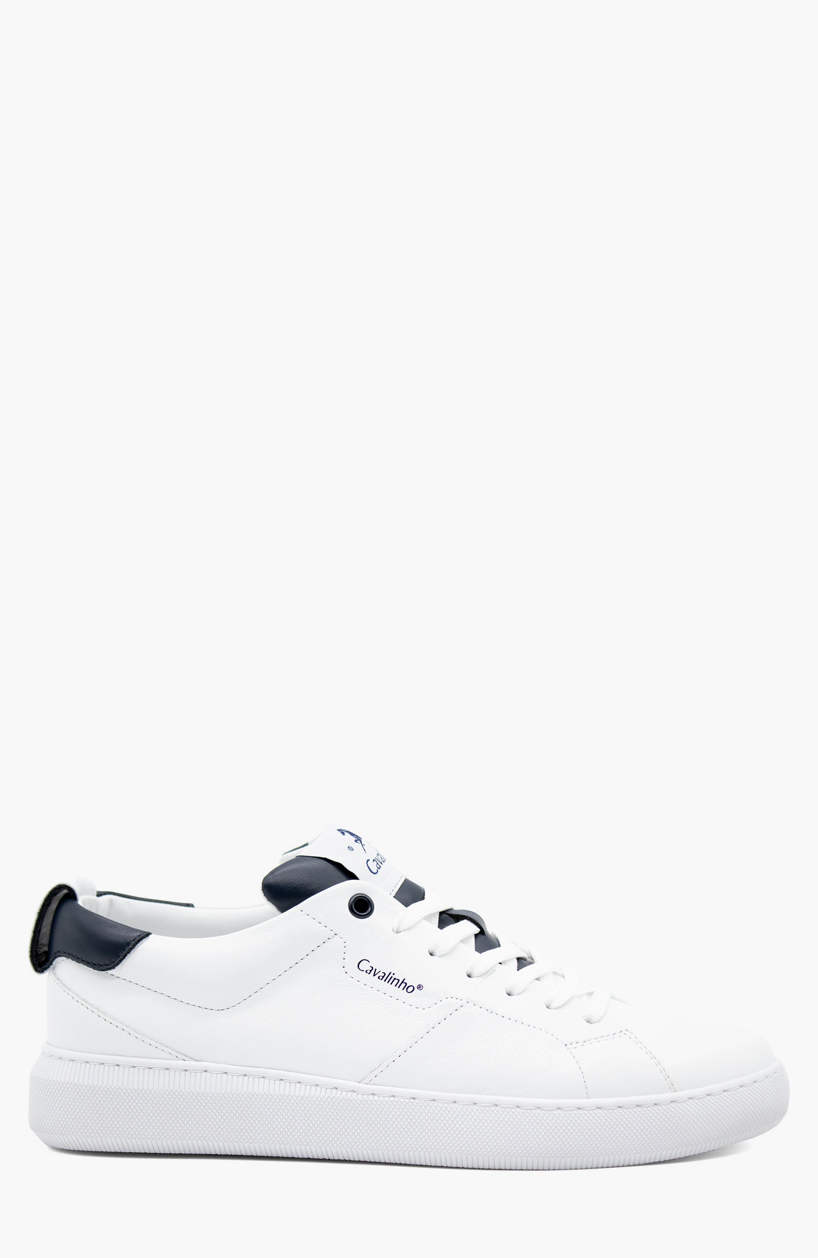 Club Leather Sneakers 02, Main, color, White / Navy