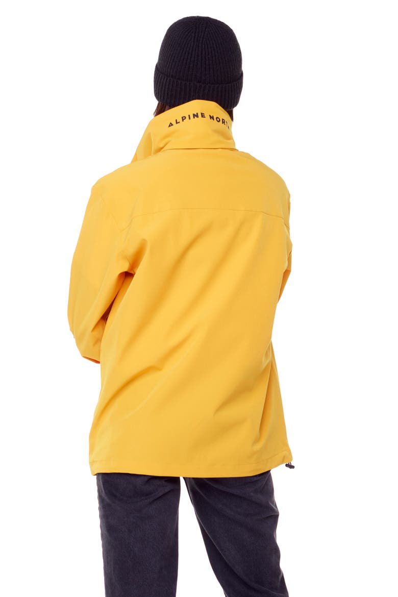 CARMACKS - Men's Midweight Rain Shell Jacket, Alternate, color, MUSTARD