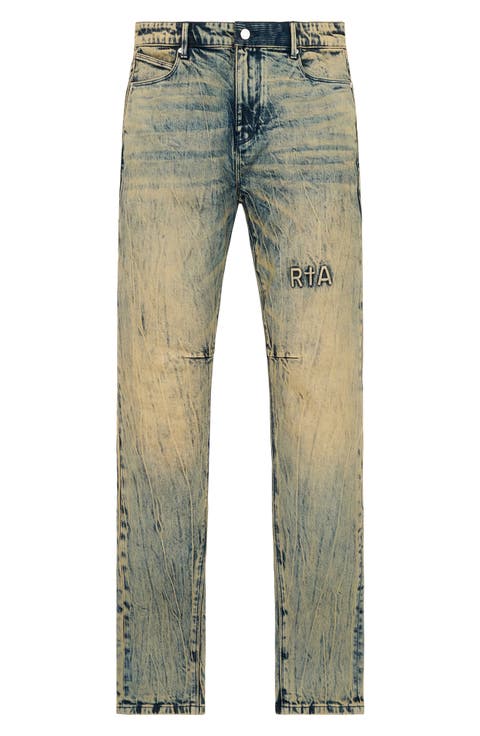 Bryant Tinted Skinny Jeans (Aqua Marble)