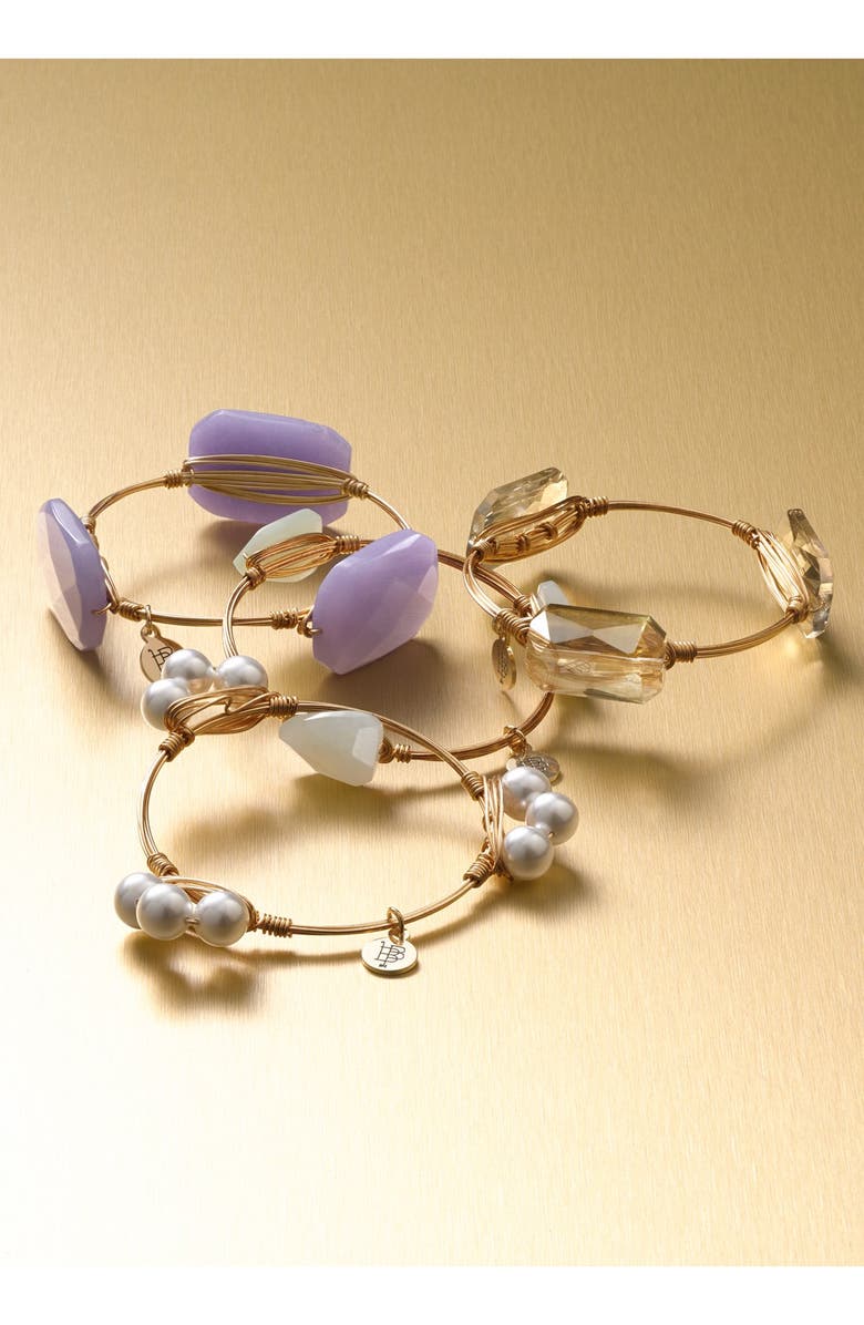 Bourbon and Boweties Small Stone Bracelet, Alternate, color, 