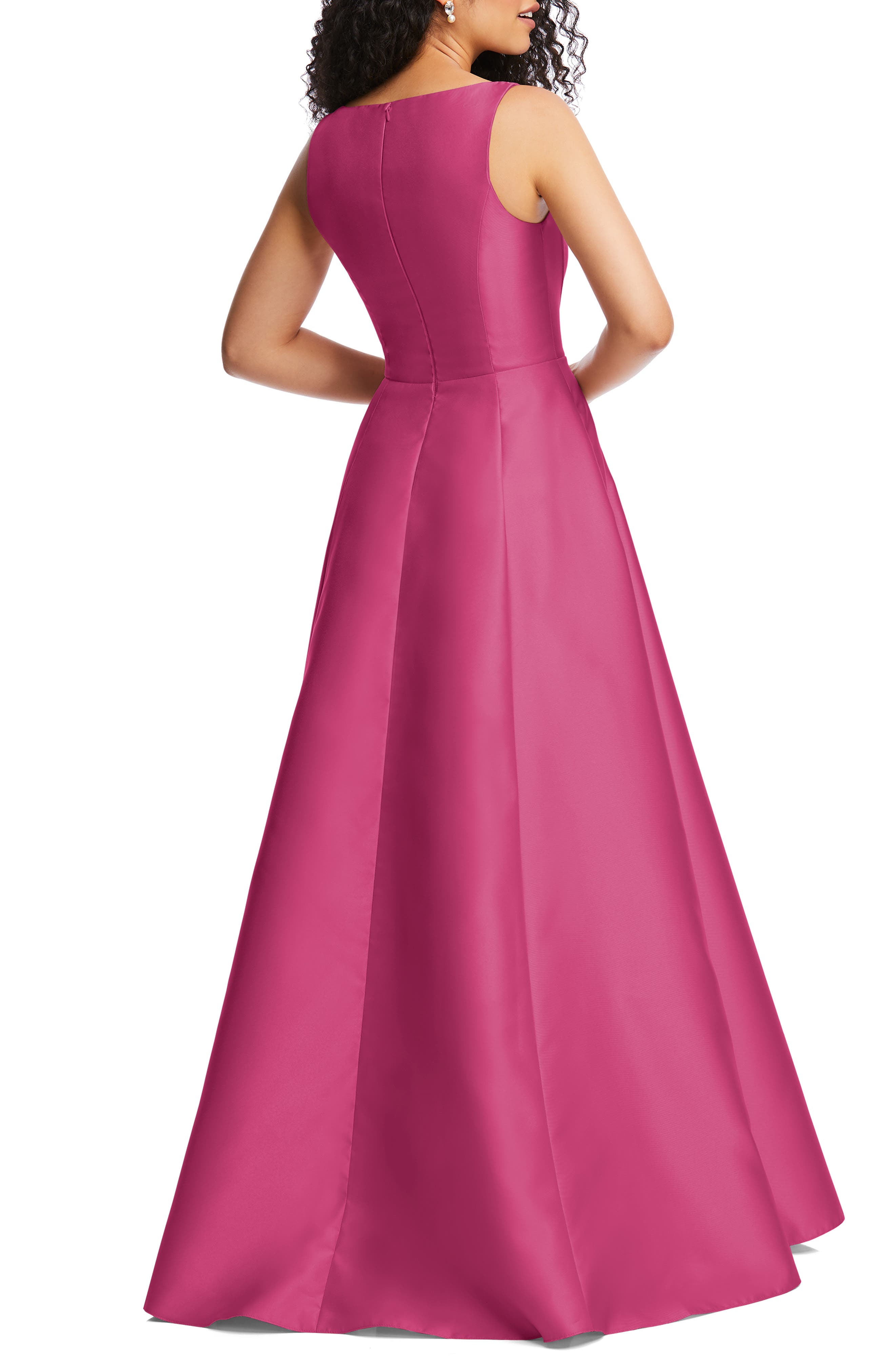 Corset Satin Gown - image 4