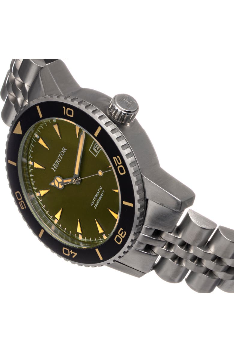Hurst Diver Automatic Watch, Alternate, color, Green