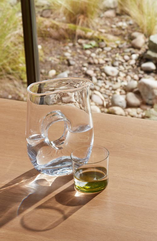 Lsa Void Glass Jug In Transparent