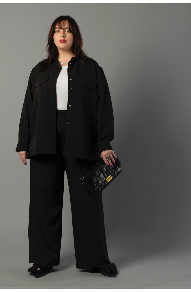 BAACAL The Payton Two Pocket Shirt, Alternate, color, Black