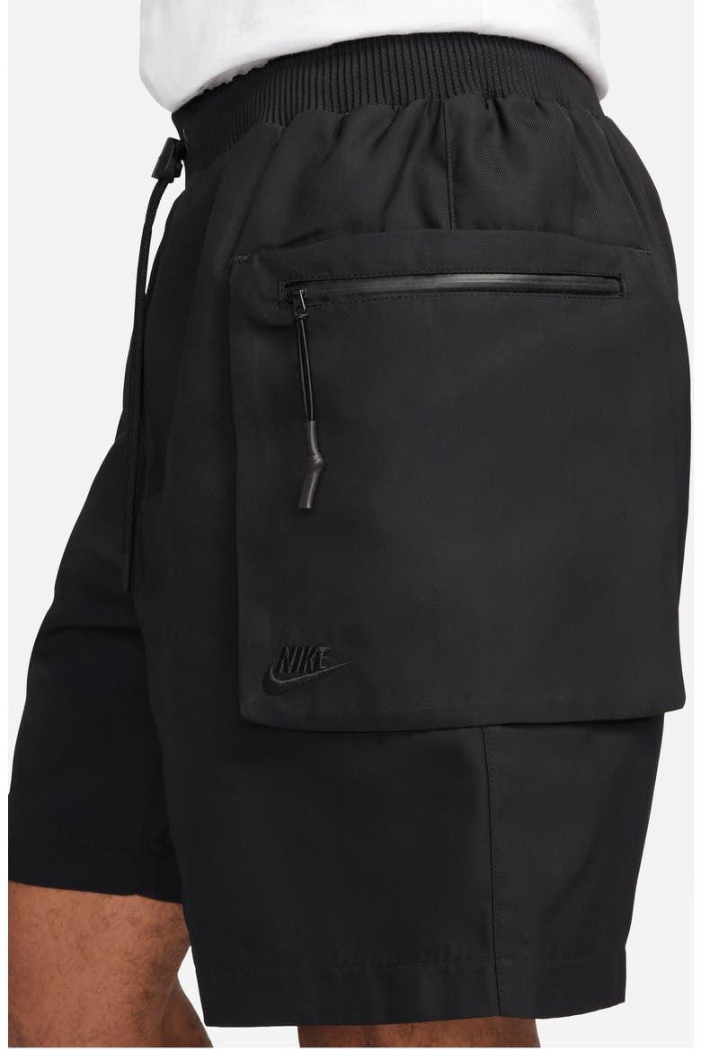 Sportswear Tech Pack Utility Shorts, Alternate, color, BLACK/ BLACK/ BLACK