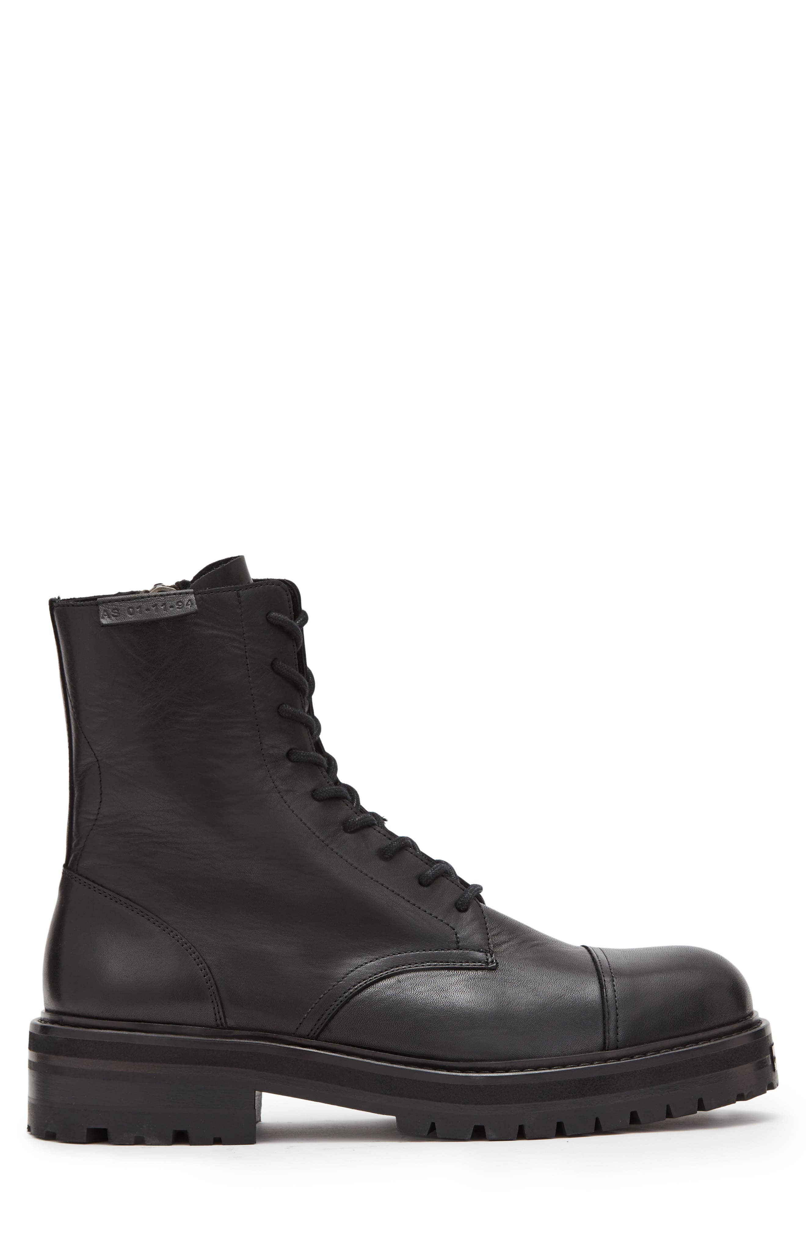 AllSaints Hank Combat Boot, Alternate, color, 