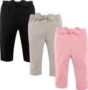 Hudson Baby Soft Cotton Knotted Bow Pants