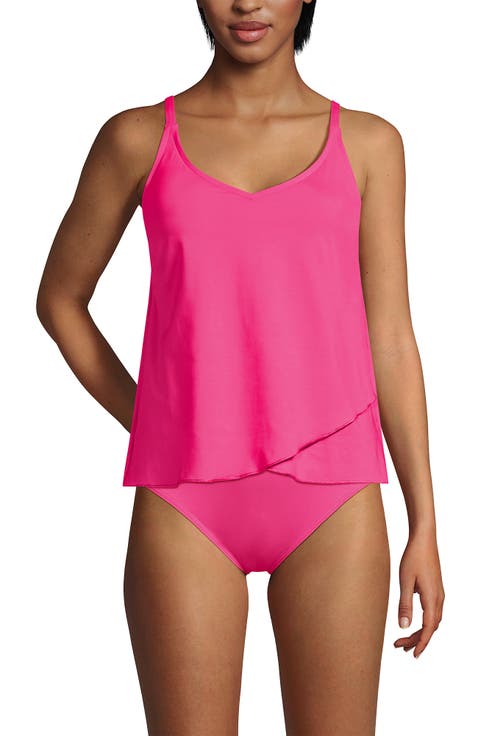 Tulip Hem Tankini Top