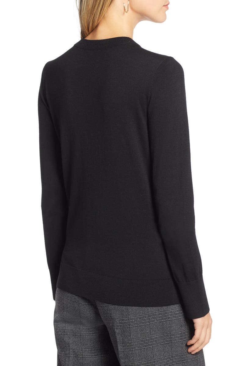 Halogen<sup>®</sup> Slit Sleeve Sweater, Alternate, color, 