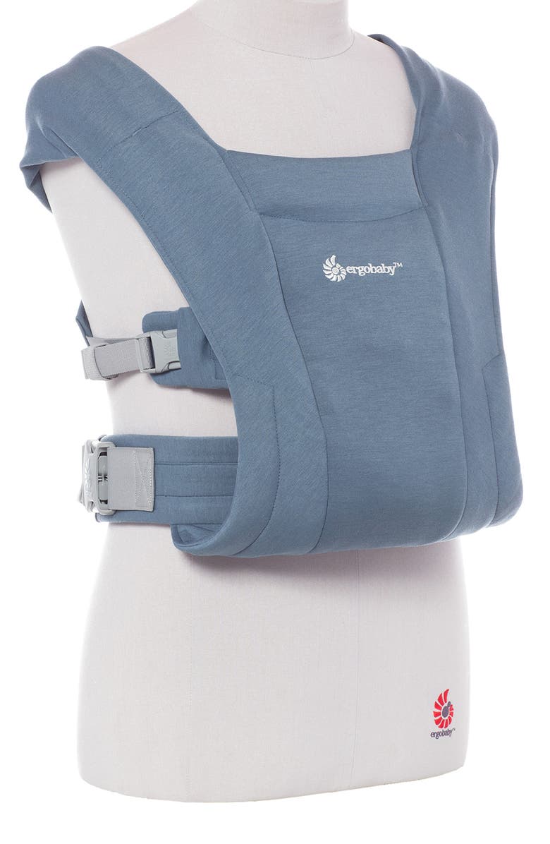 ERGObaby Embrace Baby Carrier, Alternate, color, Oxford Blue