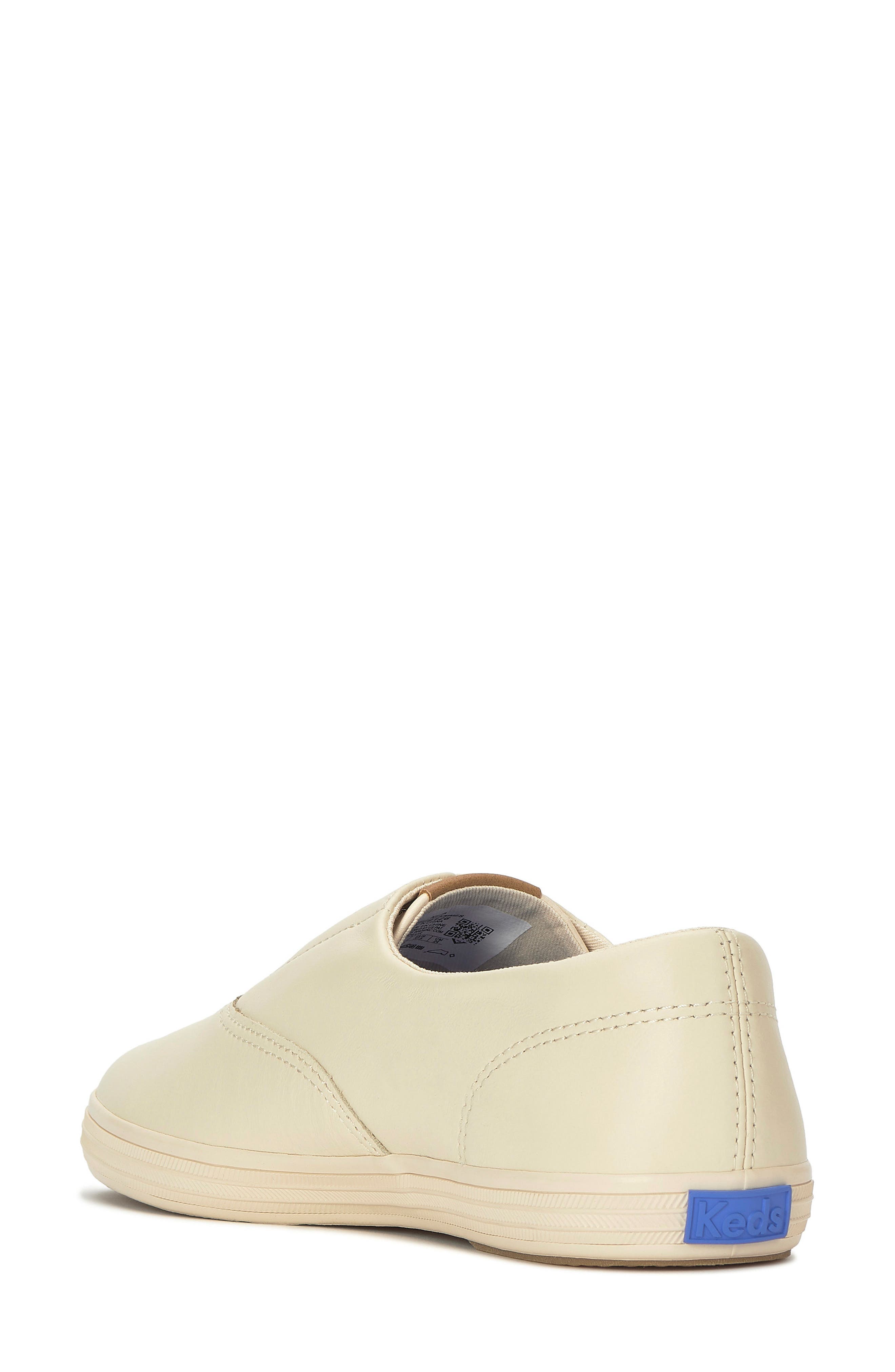 Champion Slip-On Sneaker, Alternate, color, PARCHMENT LEATHER