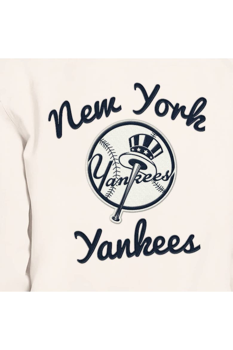 Men's Starter  White New York Yankees Franchise Lightweight Full-Zip Jacket, Alternate, color, White