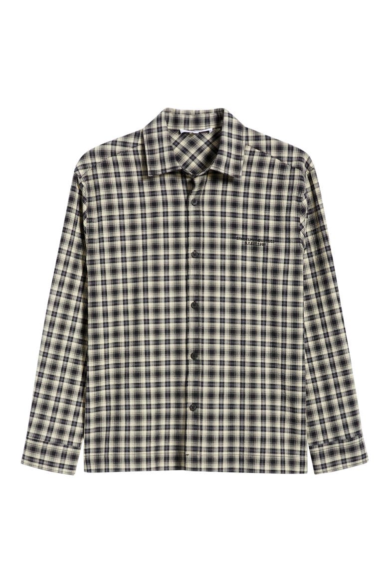 Check Button-Up Shirt, Alternate, color, BLACK CHECK