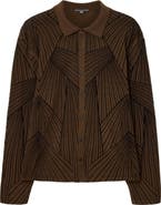John Varvatos Dorian Knit Button-Up Shirt