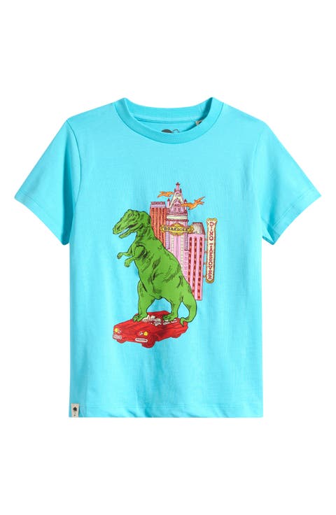 Kids' Dino Takeover Cotton Graphic T-Shirt (Toddler, Little Kid & Big Kid)