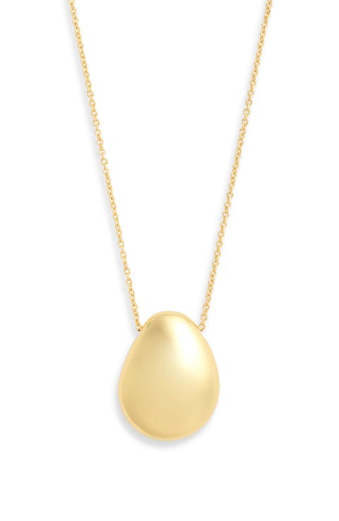 Pebble Pendant Necklace