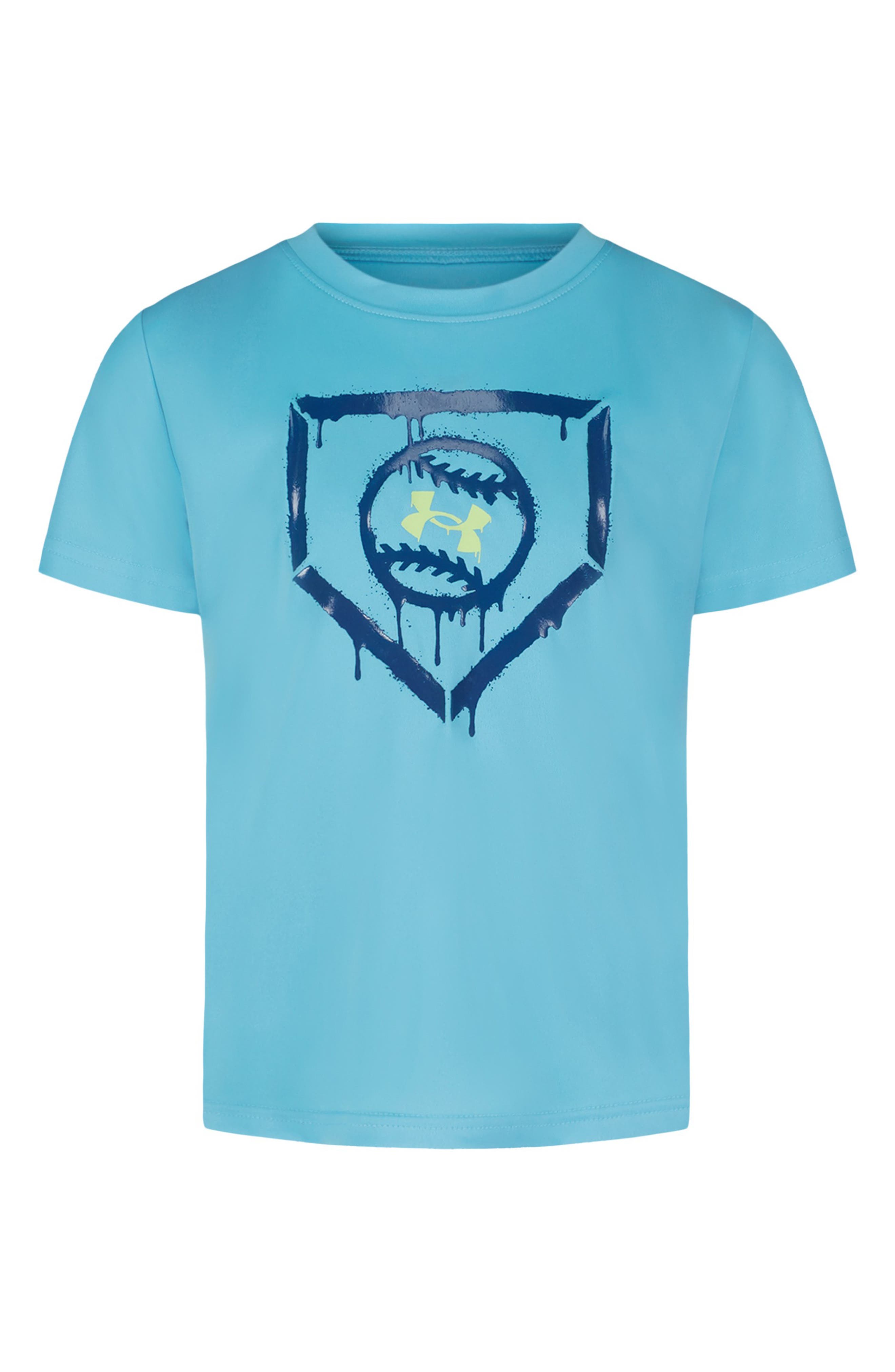 Under Armour Kids' UA Tech™ Baseball Spray Graphic T-Shirt