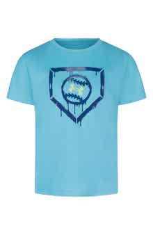 Under Armour Kids' UA Tech™ Baseball Spray Graphic T-Shirt