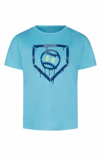 Under Armour Kids' UA Tech™ Baseball Spray Graphic T-Shirt