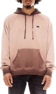 Cult of Individuality Distressed Two-Tone Hoodie