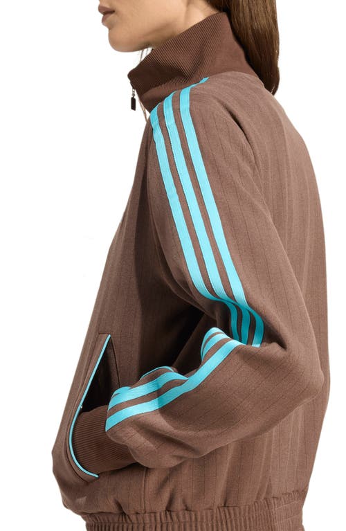 Adidas Originals Adidas Tailored Track Jacket In Brown