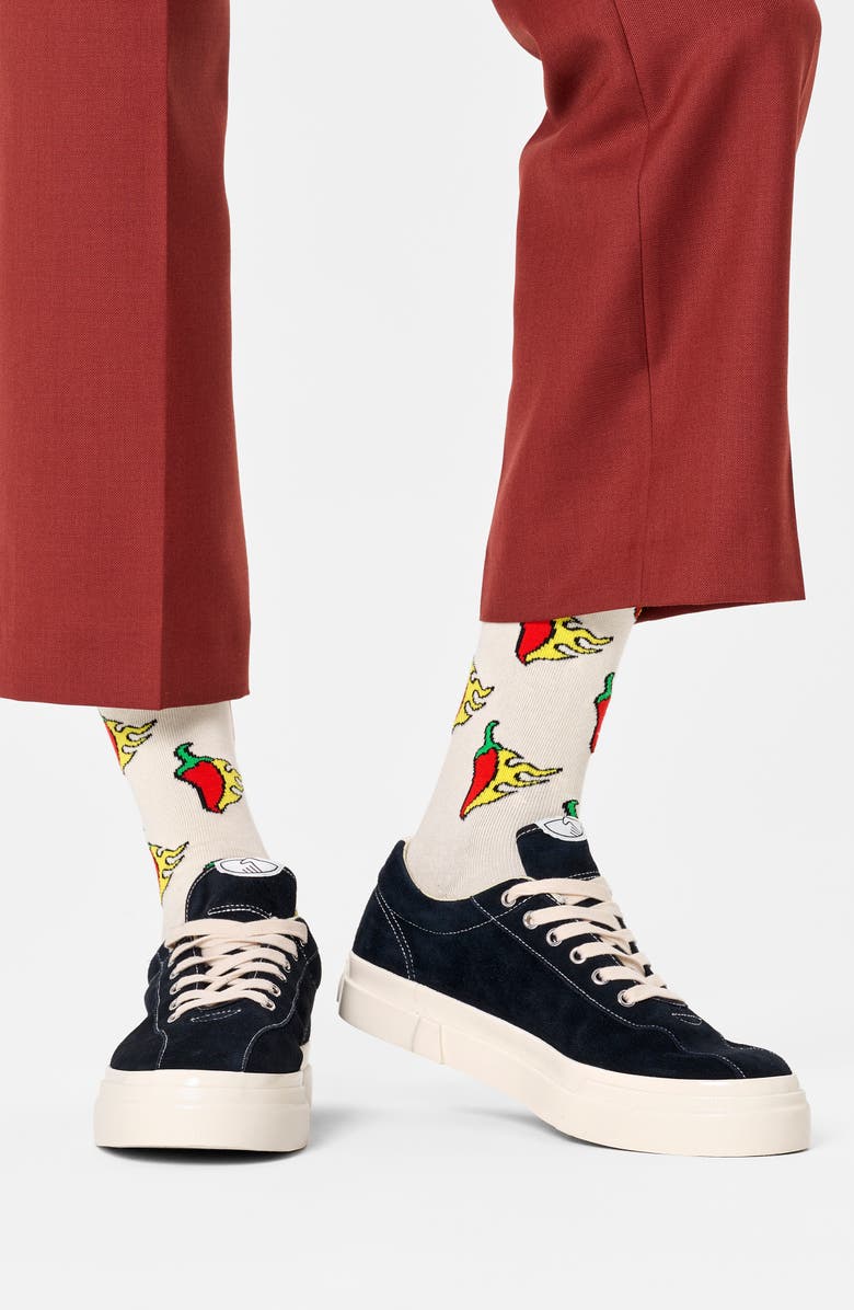 Happy Socks Hot Chili Socks, Alternate, color, 