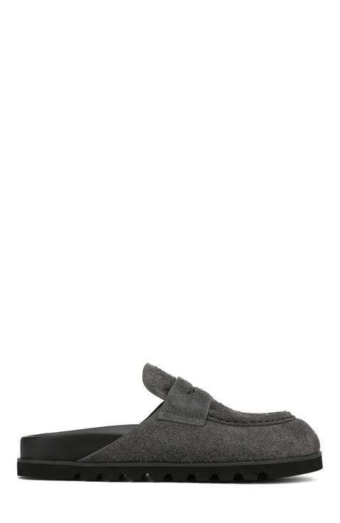Cord Dark Grey Hairy Suede