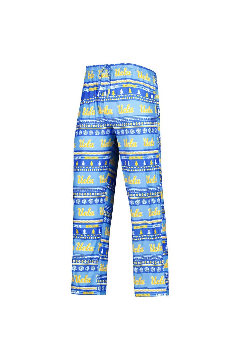 Men's Concepts Sport Blue UCLA Bruins Swivel Long Sleeve T-Shirt & Pants Sleep Set, Alternate, color, Blue