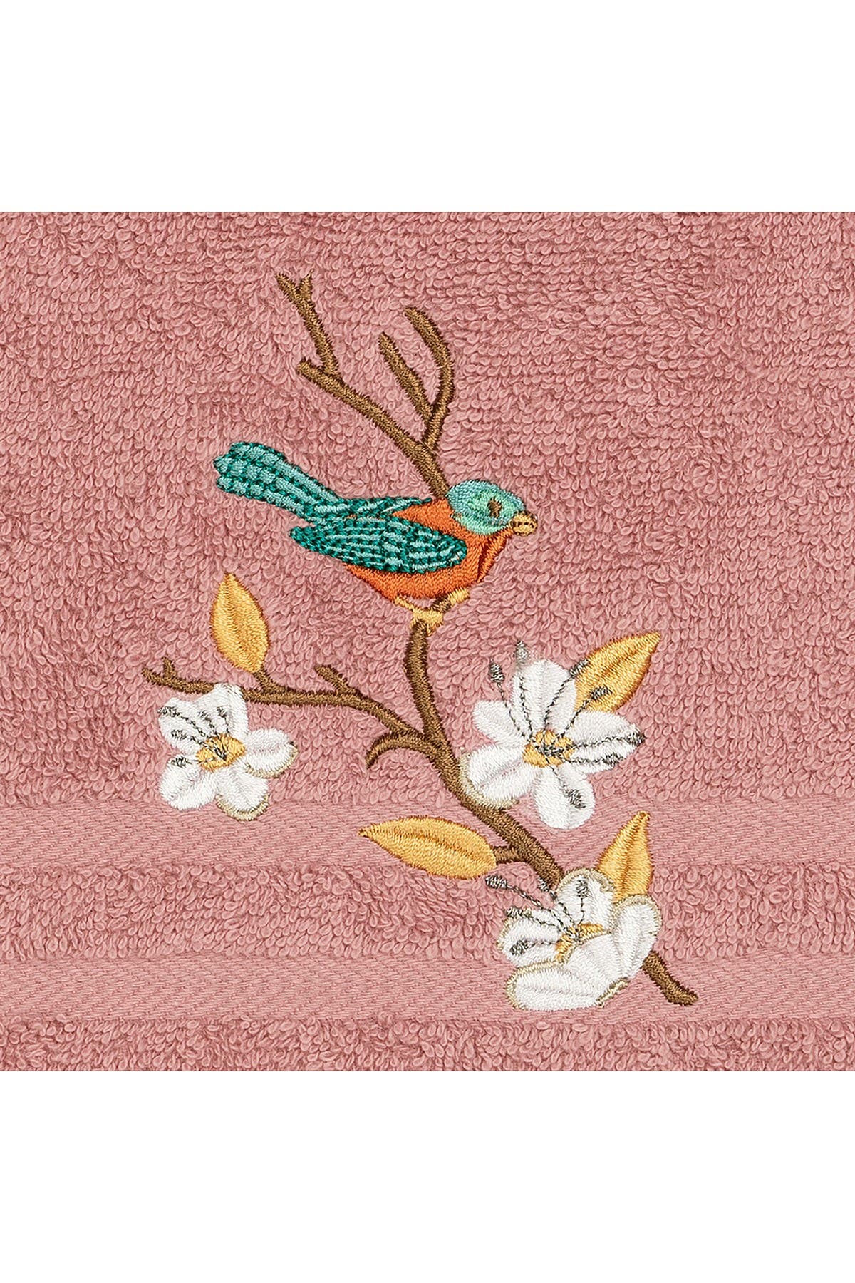 Linum Home Textiles Spring Time Embellished Hand Towel - Set of 2 - Tea ...