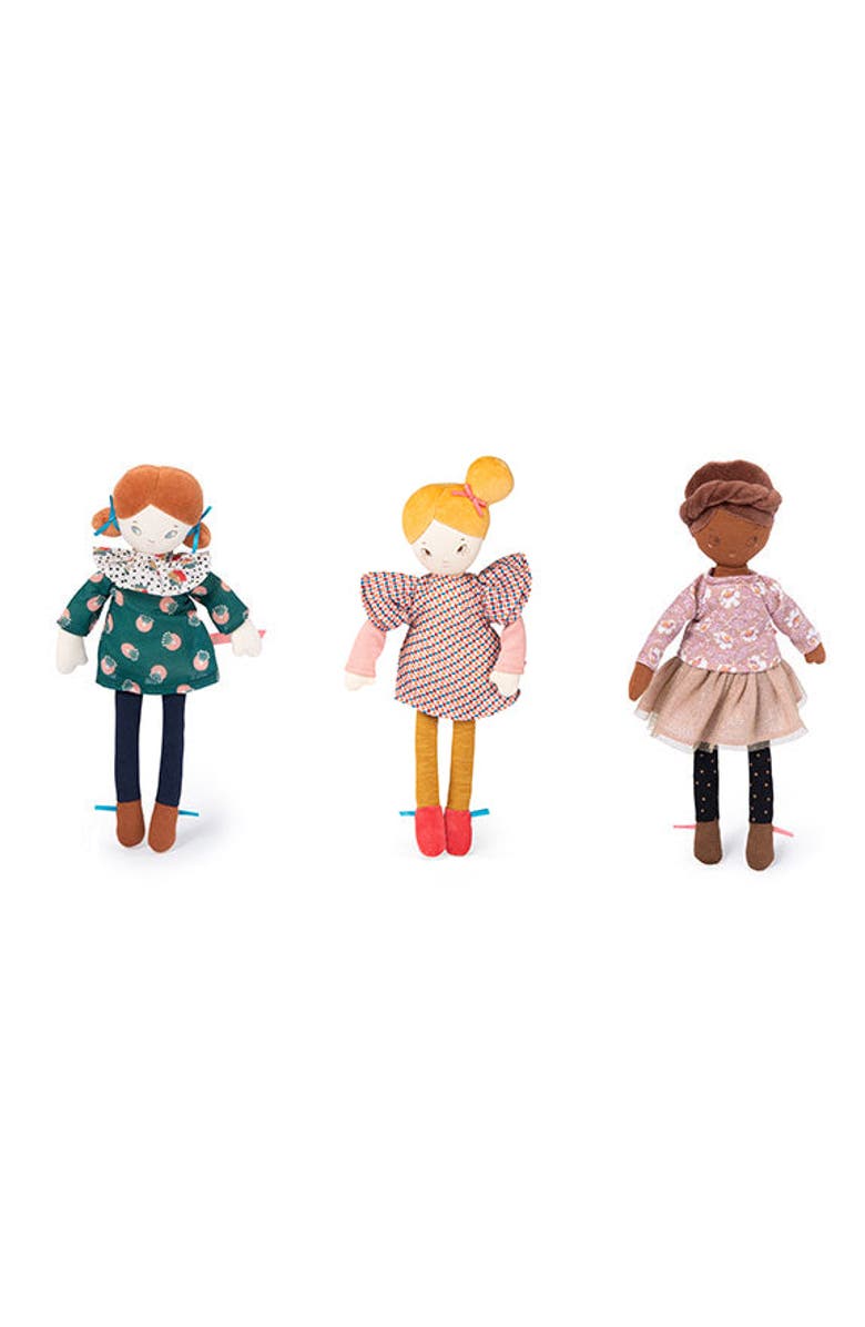 Moulin Roty Rose The Parisiennes (small) - Doll, Alternate, color, Brown