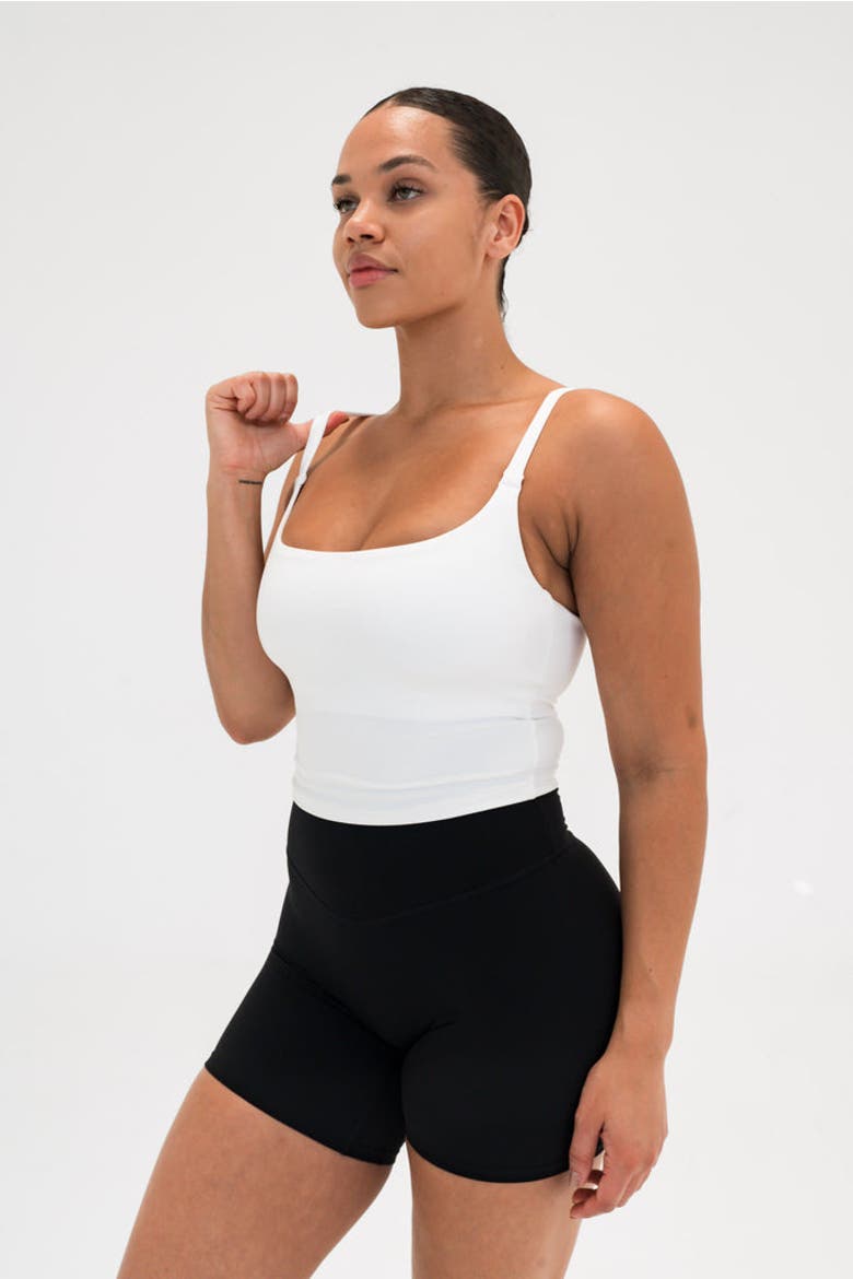 Cloud II Scoop Tank, Alternate, color, SNOW
