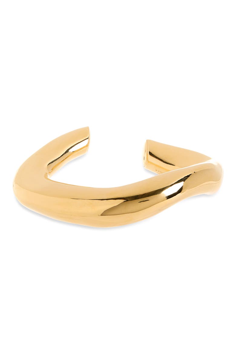 Eisa Cuff Bracelet, Main, color, ARCHIVE SHINY GOLD