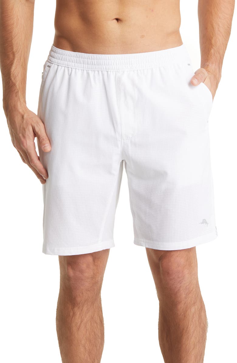 Tommy Bahama Monterey Coast Swim Trunks, Main, color, White