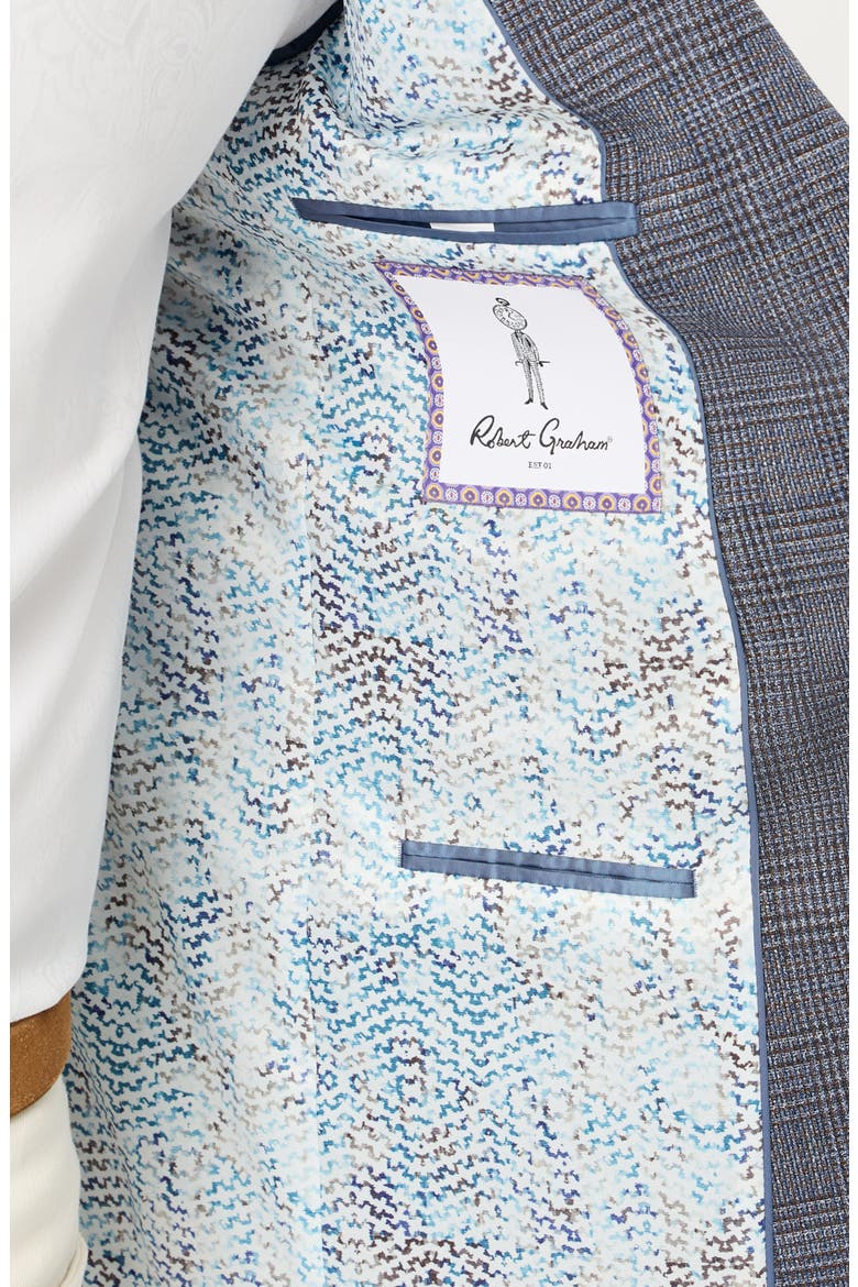 Plaid Sport Coat, Alternate, color, BLUE
