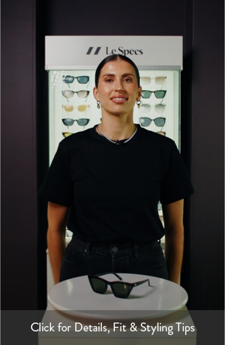 Velodrome 54mm Cat Eye Sunglasses, sales video thumbnail