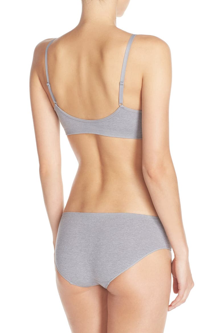 Seamless Day Bra, Alternate, color, GREY SLEET HEATHER