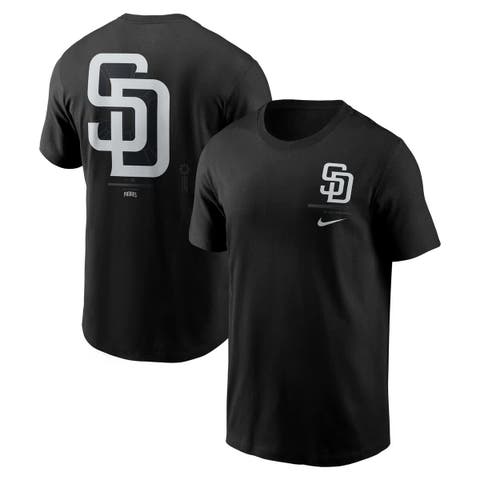 Men's Nike  Black San Diego Padres  Lights Out Bar Loading T-Shirt