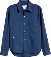 CISSA Relaxed Button-Up Wrap Shirt