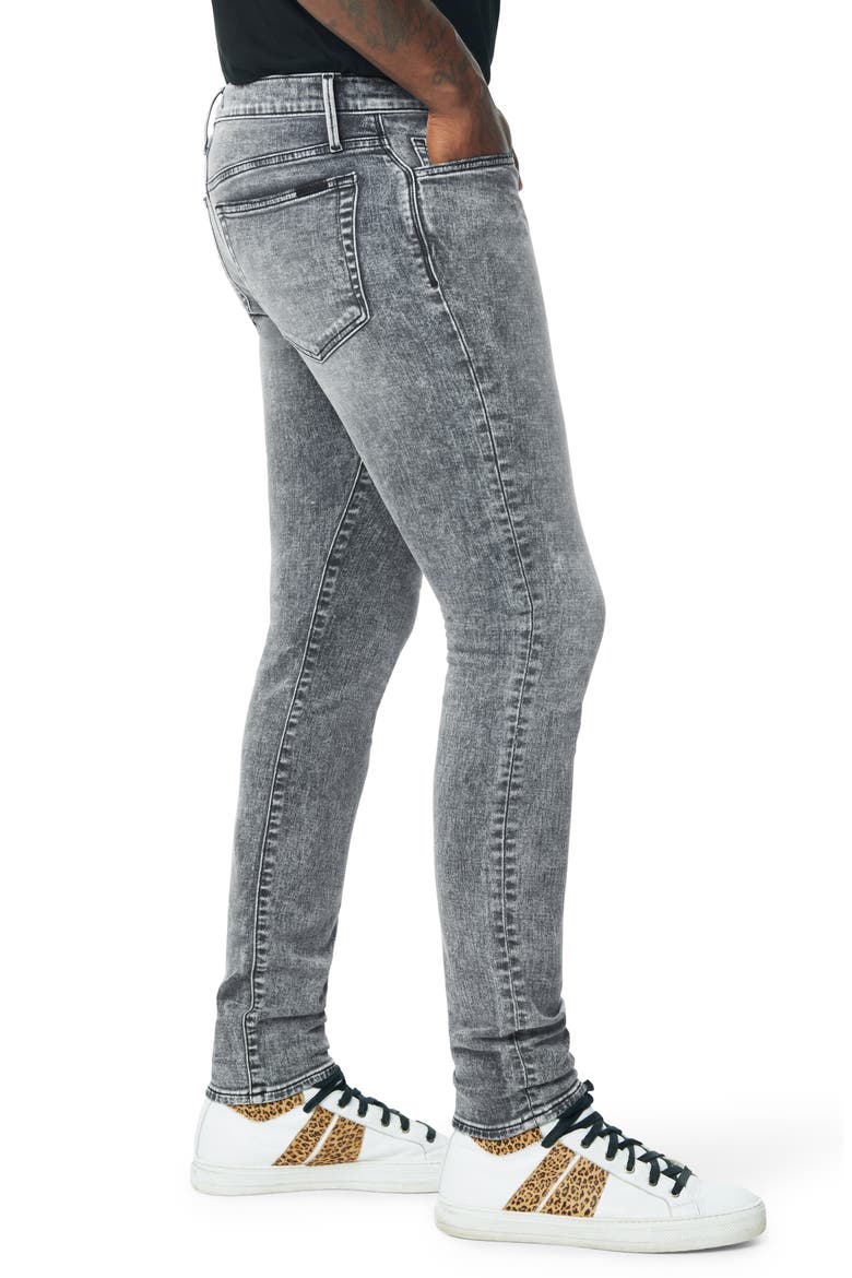 The Dean Distressed Slim Fit Jeans, Alternate, color, MIR