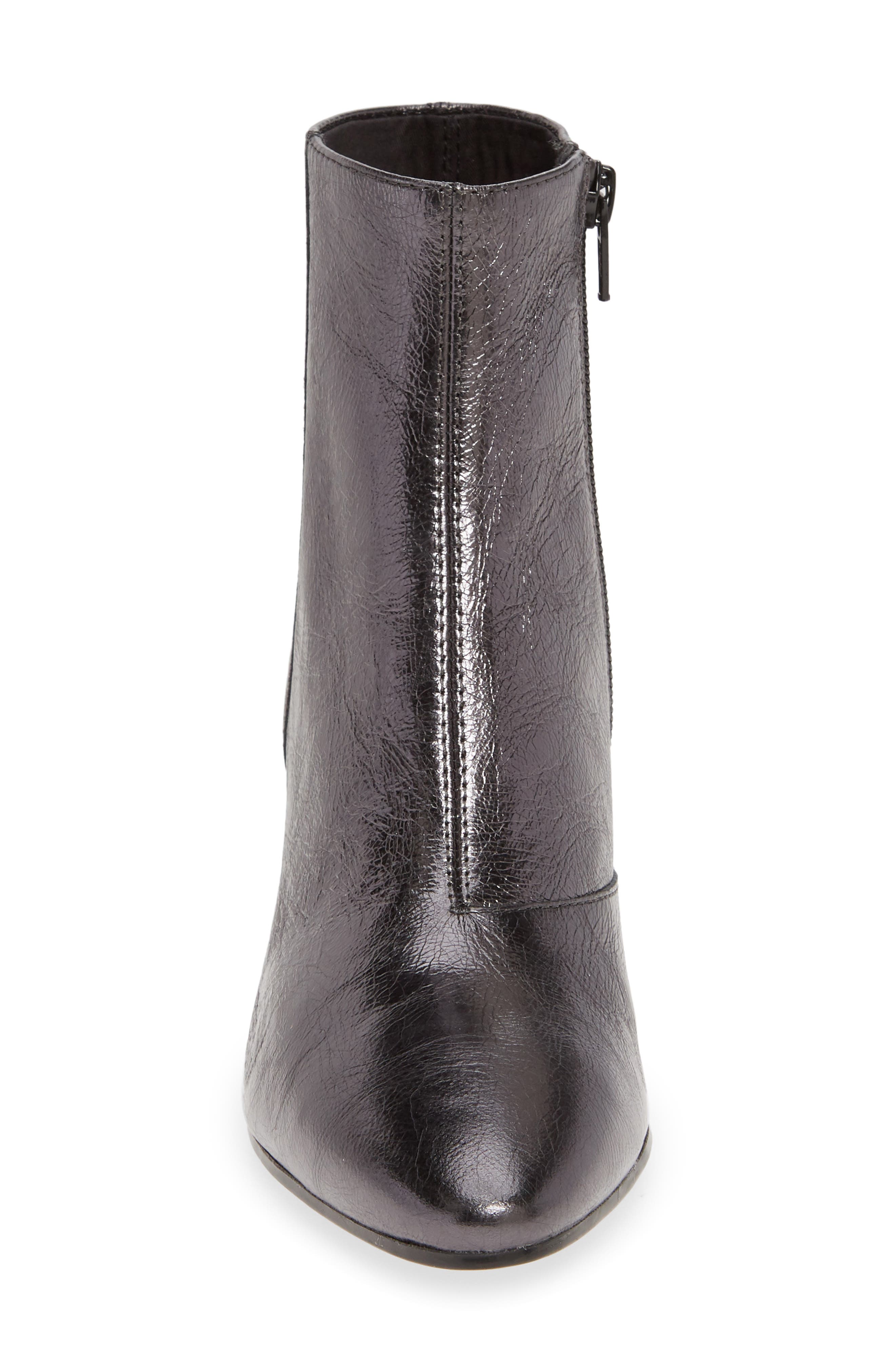 Olivia Bootie, Alternate, color, DARK SILVER
