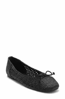 RACHEL Rachel Roy Raffia Cap Toe Flat