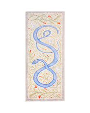 Fable England Catherine Rowe Celestial Snake Scarf