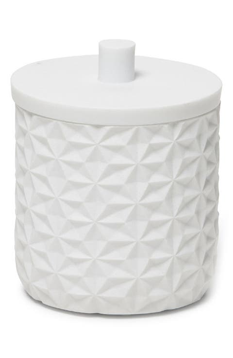 Diamond Lidded Canister