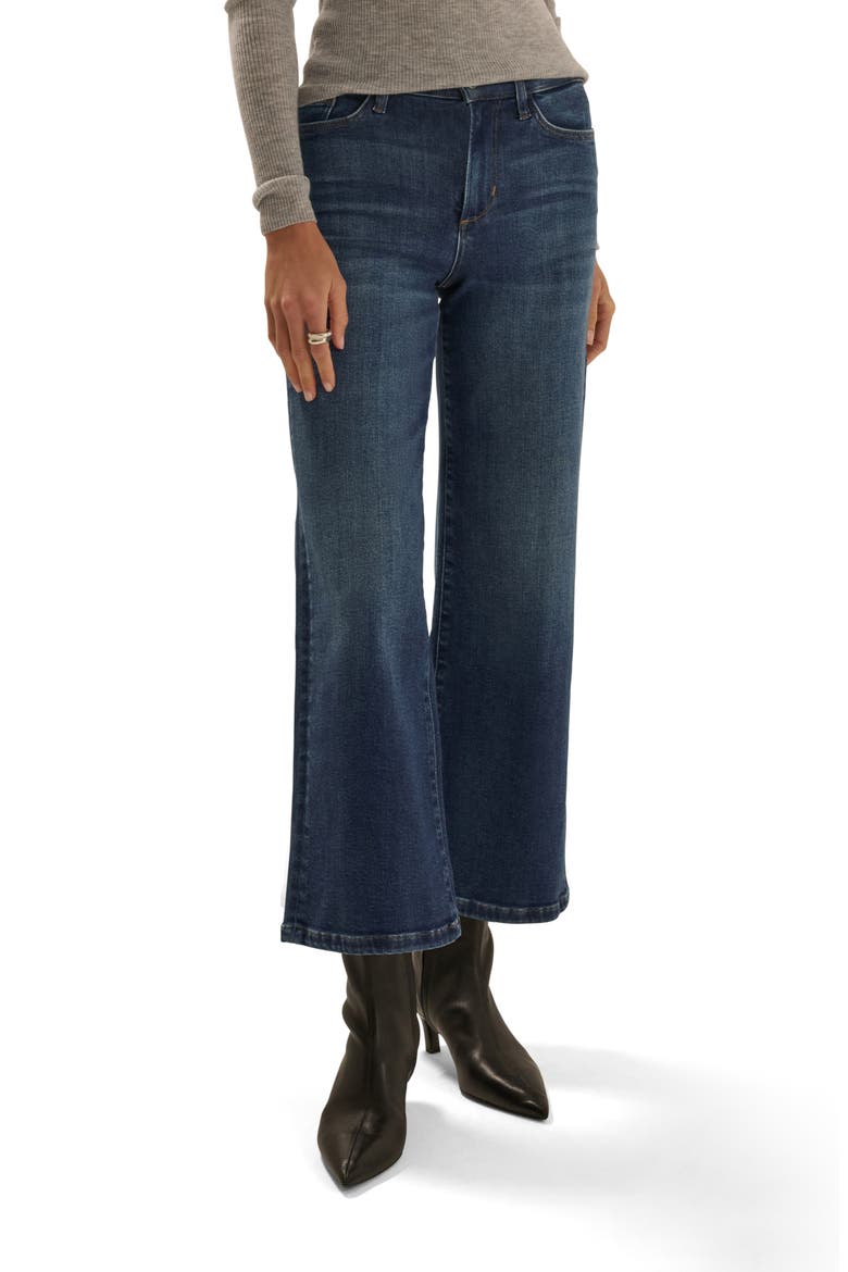 The Ruby High Waist Wide Leg Jeans, Main, color, SANTA FE